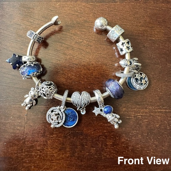 Pandora Silver Charm Bracelet - Picture 1 of 2